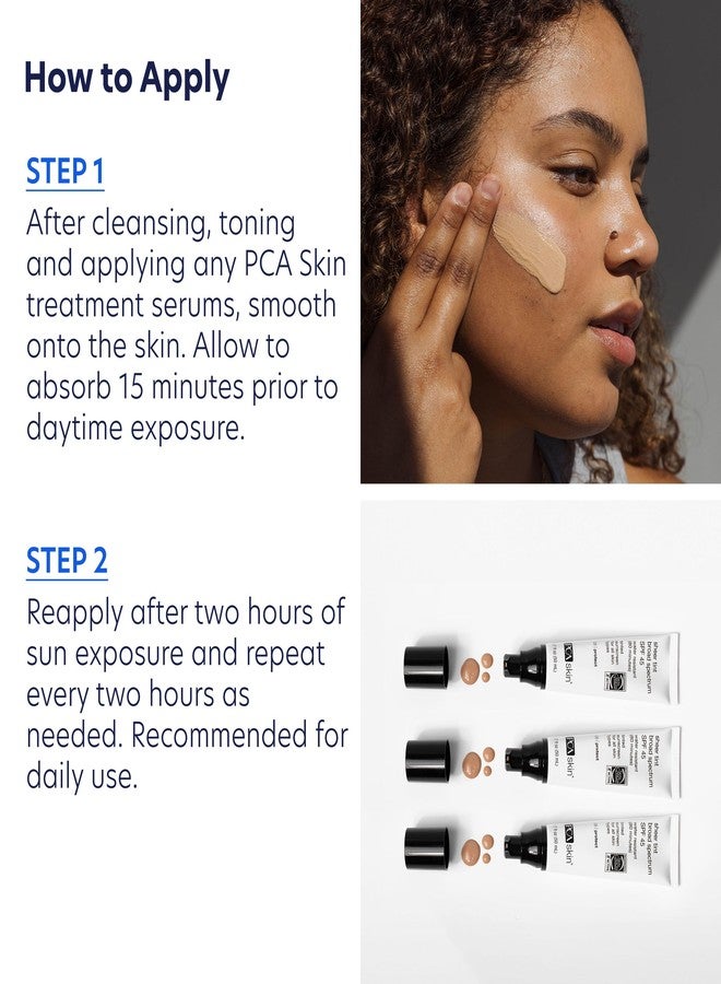 PCA SKIN Sheer Tint Broad Spectrum SPF 45 - Universally-Tinted Water-Resistant Hydrating Sunscreen for Use Alone or Under Foundation & Makeup (1.7 fl oz), 2 Pack - Image 5